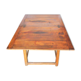 Table de ferme savoyarde rabattable