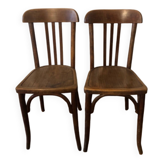 2 bistro chairs