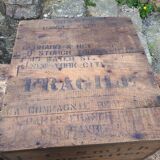 Smith-Corona wooden crate