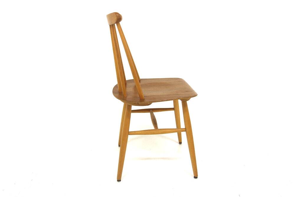 Set de 3 chaises scandinave "Fanett" par Ilmari Tapiovaara, Suède, 1960
