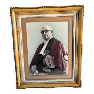 Enhanced portrait photo frame 1955