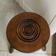 Vintage wooden tripod stool