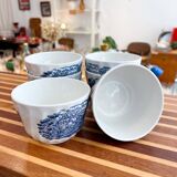 6 English porcelain bowls