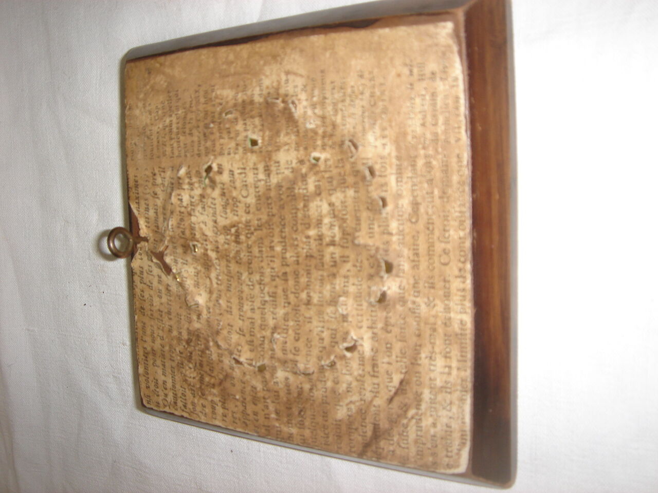 Miniature portrait of woman signed Vigué