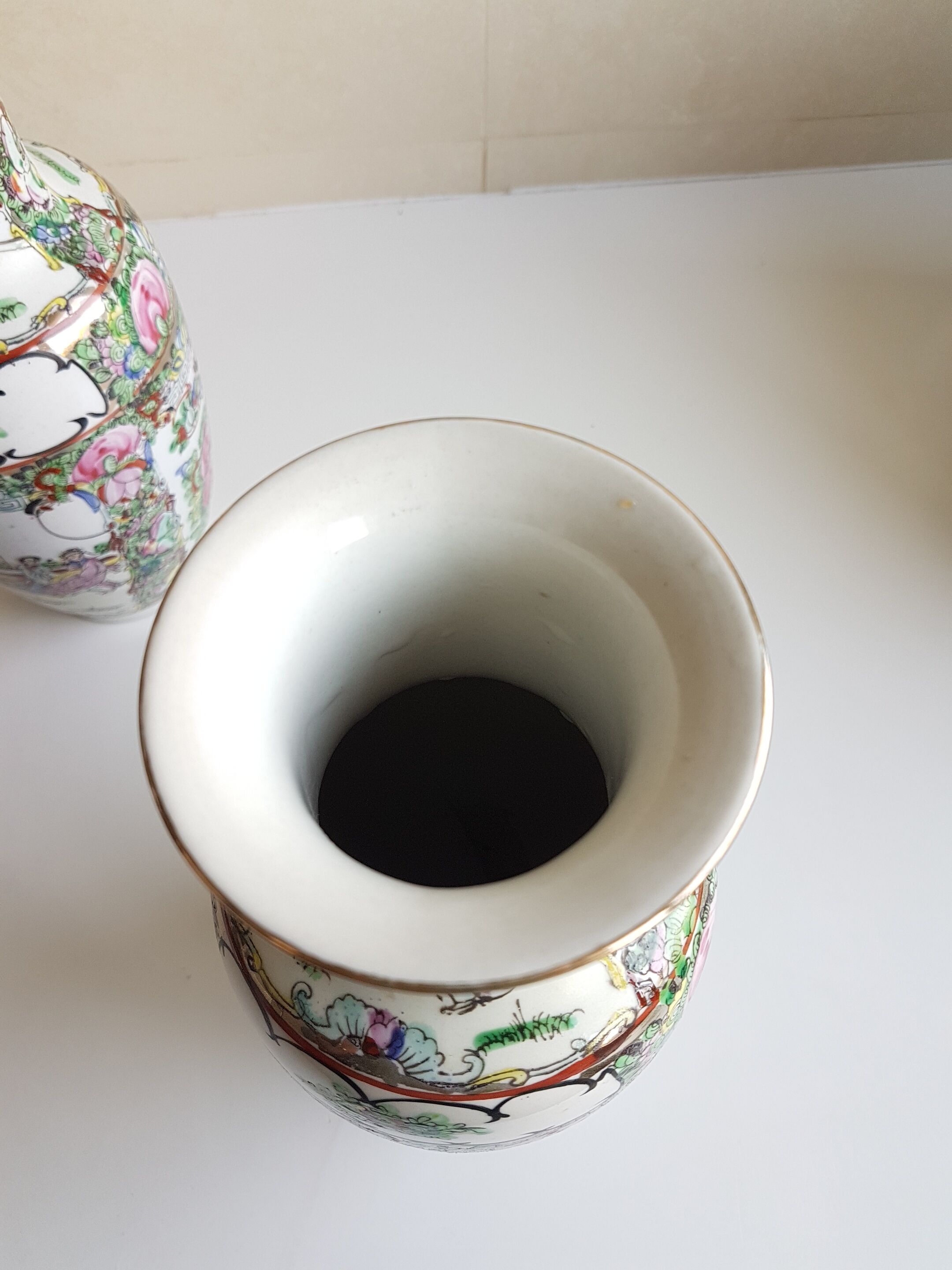 Pair of Chinese vases 19th century