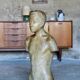 Buste de jeune homme Art Déco