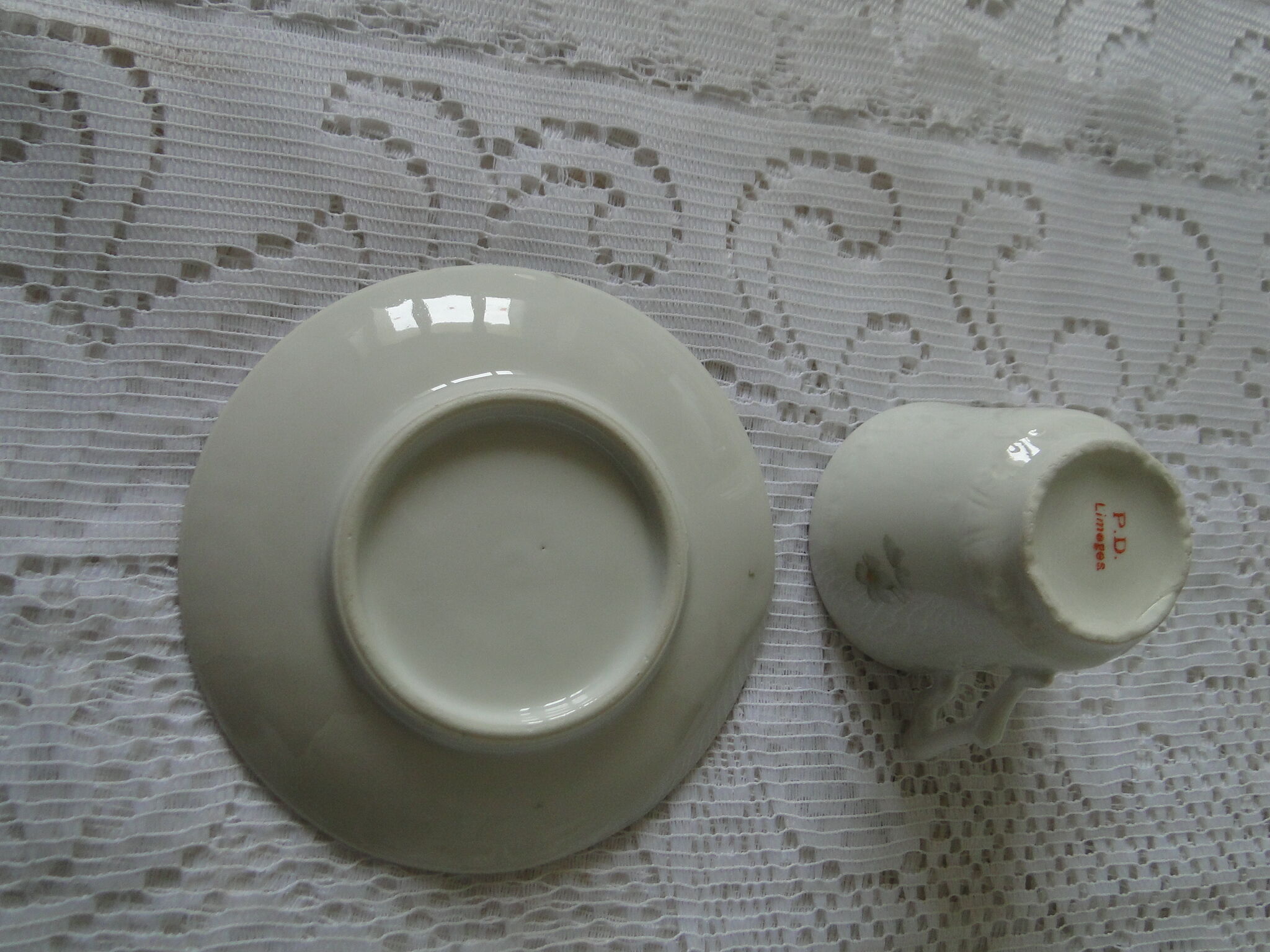 Limoges porcelain coffee service