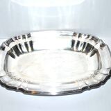 WMF Oval dish vintage tray in silver metal - scalloped net model 34cm