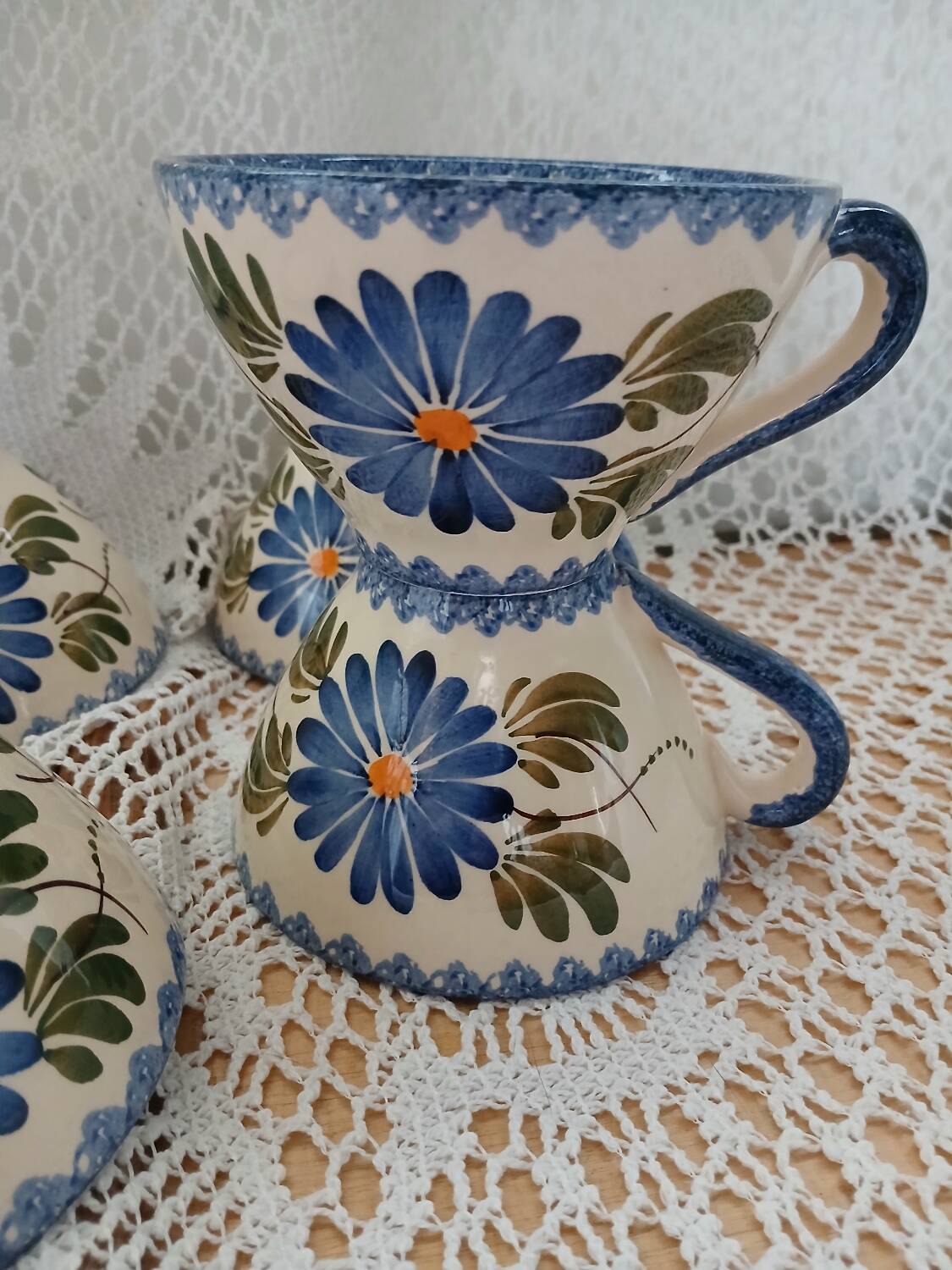 5 tasses / bolees à cidre anciennes 