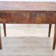Antique walnut desk, Italy, late 18th century