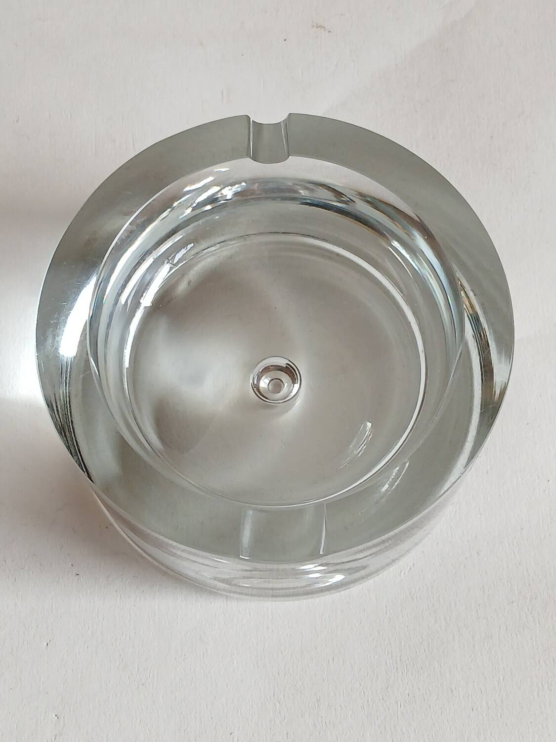 Crystal ashtray by Krosno, Poland