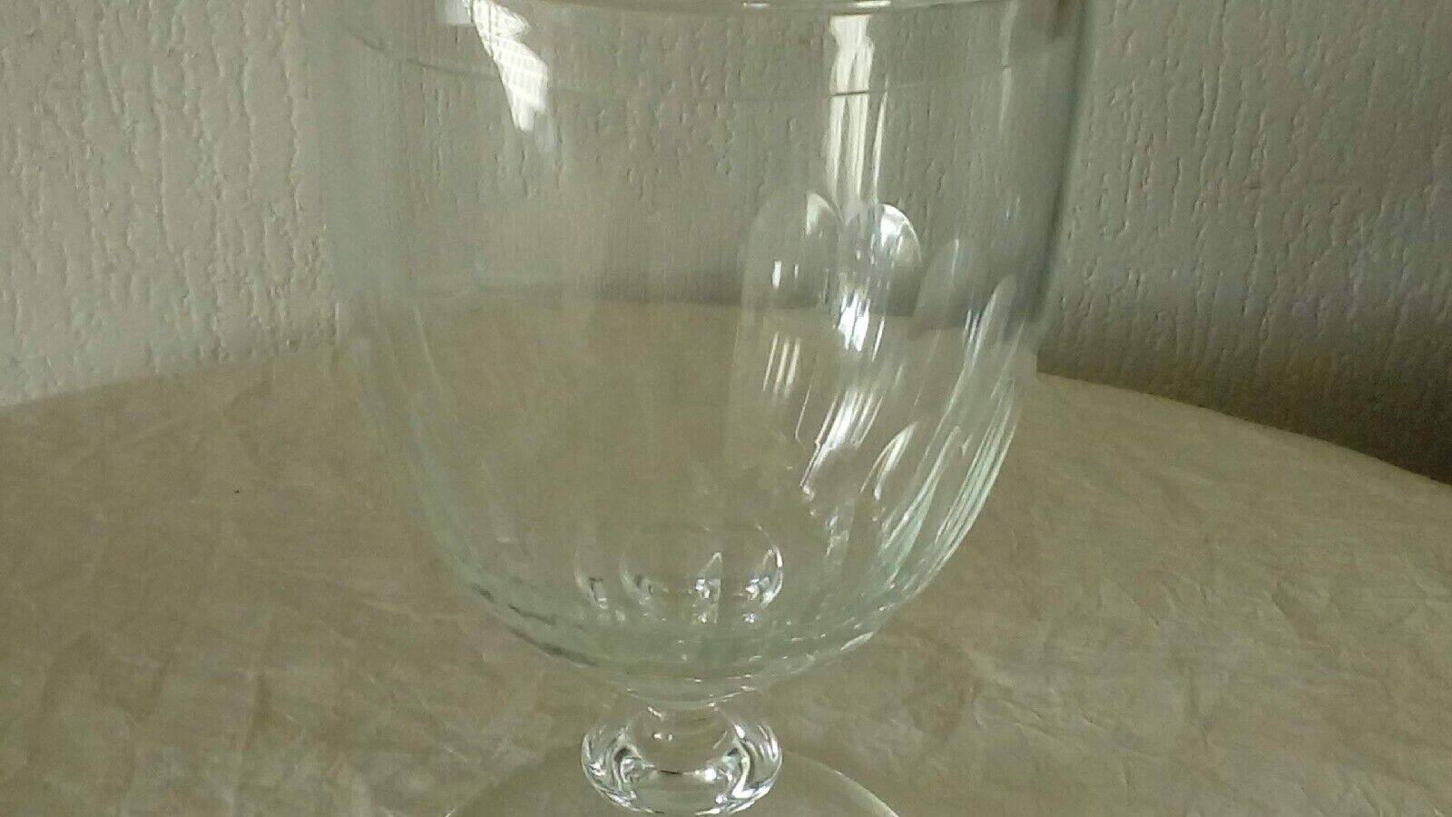 Bonbonniere covered pot crystal pan cut style louis philippe