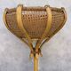 1960s Rattan Living Room Lamp from France