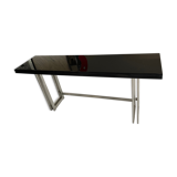 black lacquered harness console, year 70