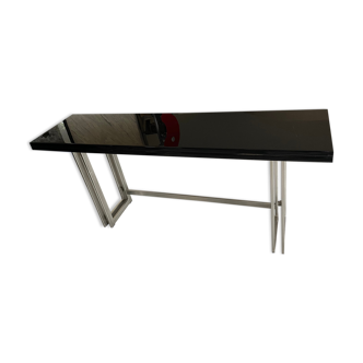 black lacquered harness console, year 70