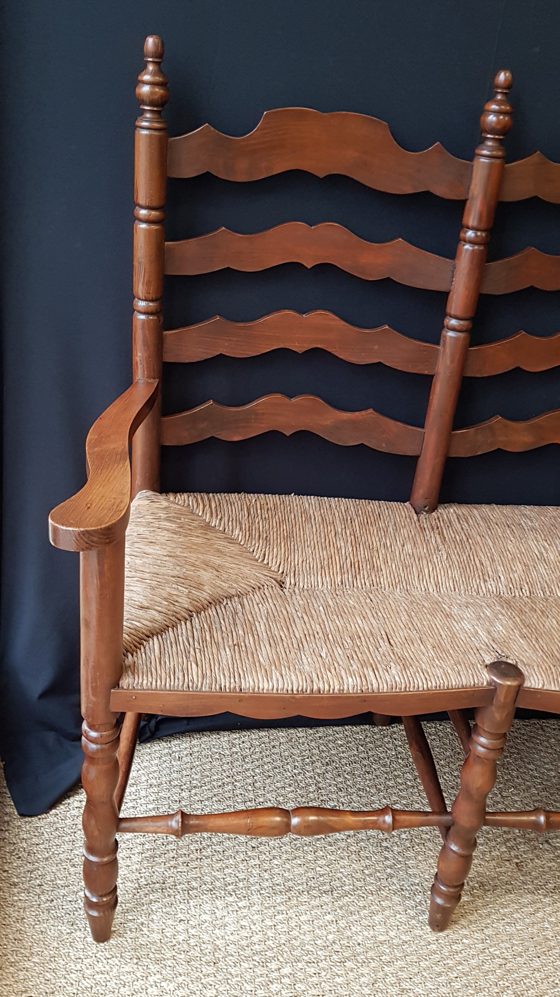 Banc paillé provencale