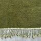 Tapis bérbere vert olive en laine taille 170cmx300cm