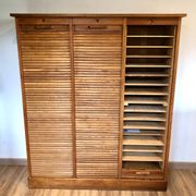 Triple curtain binder