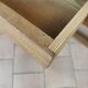 Solid oak desk