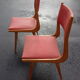 Ensemble de 6 chaises des années 50