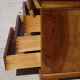 Antique Louis Philippe chest of drawers made entirely of walnut.