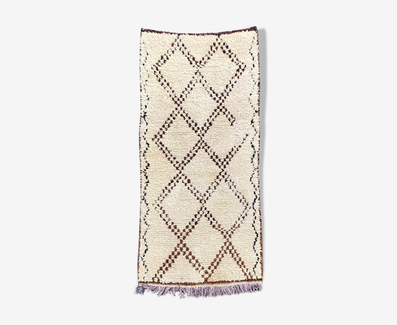 Tapis berbere Beni Ouarain 100x215 cm