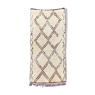 Tapis berbere Beni Ouarain 100x215 cm