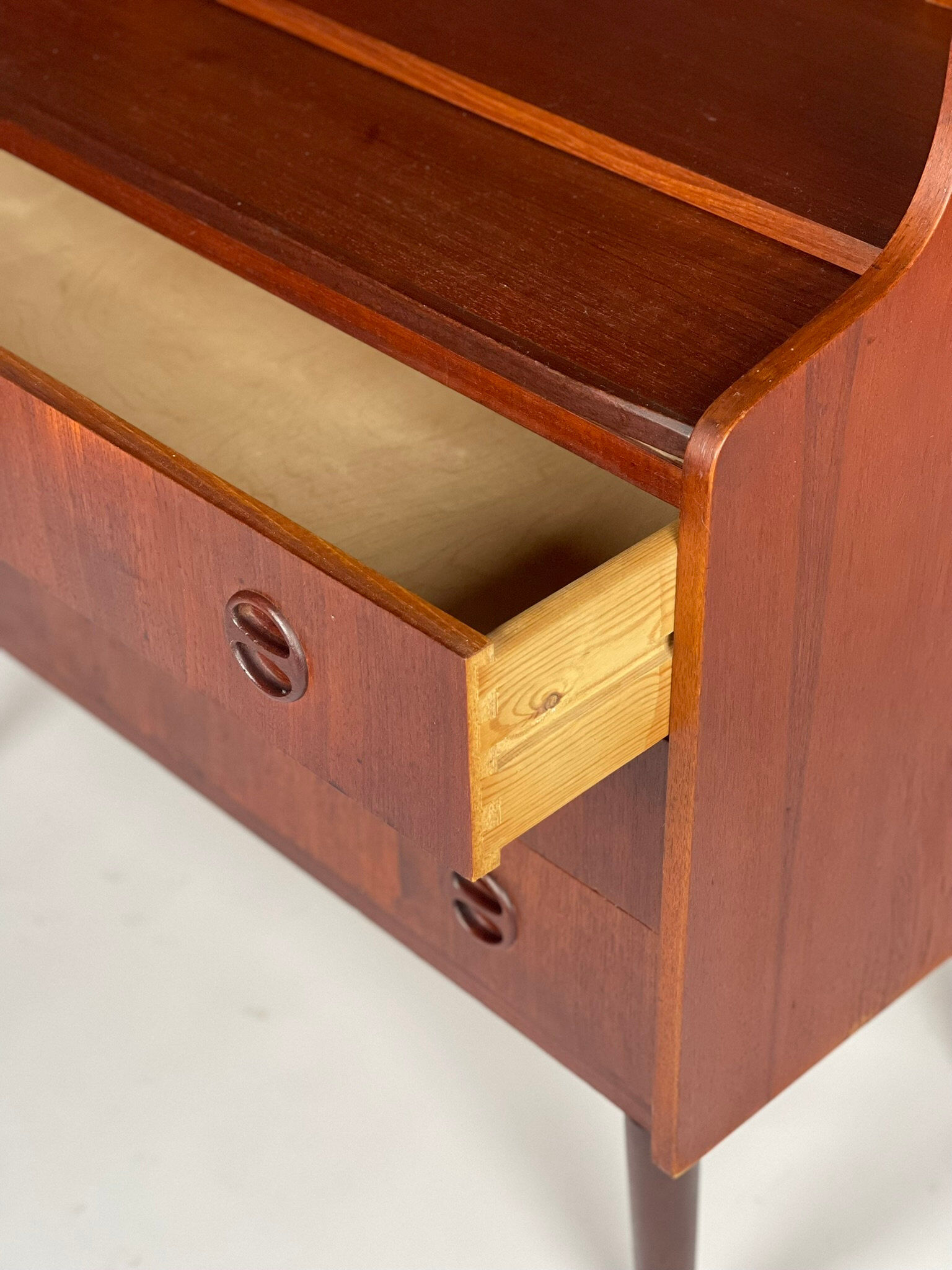 Scandinavian teak secretary from the 1960s.