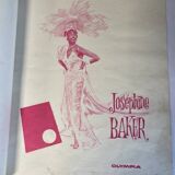 Original gouache of the poster "Paris, My Loves" by Joséphine Baker, 1959 • ART