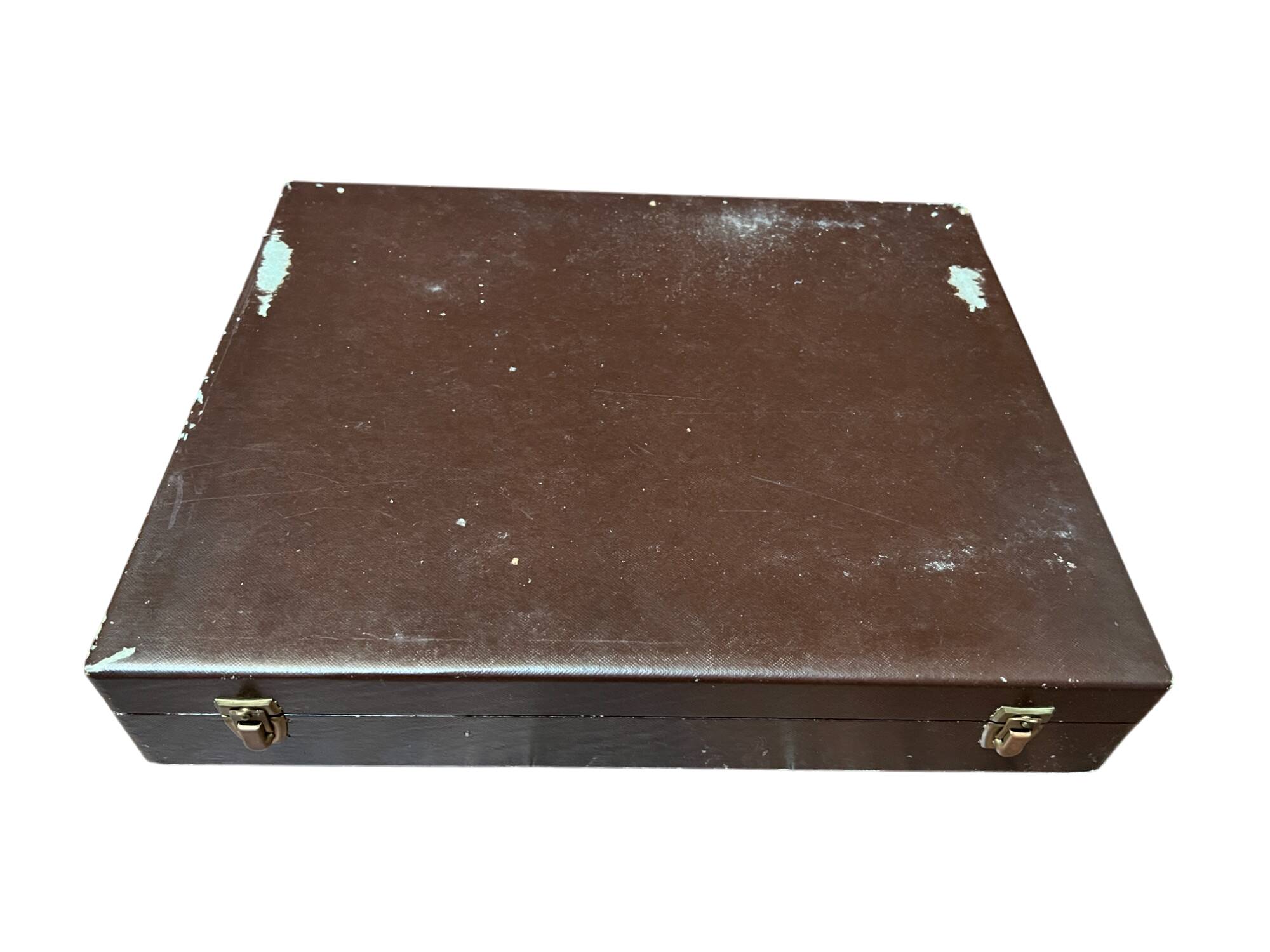 Silver metal cutlery set