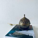 Indian brass lamp