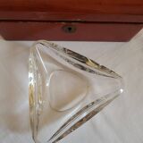 Val St Lambert Crystal Pocket Ashtray