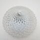 Ceiling lamp or wall lamp in cut glass and metal
