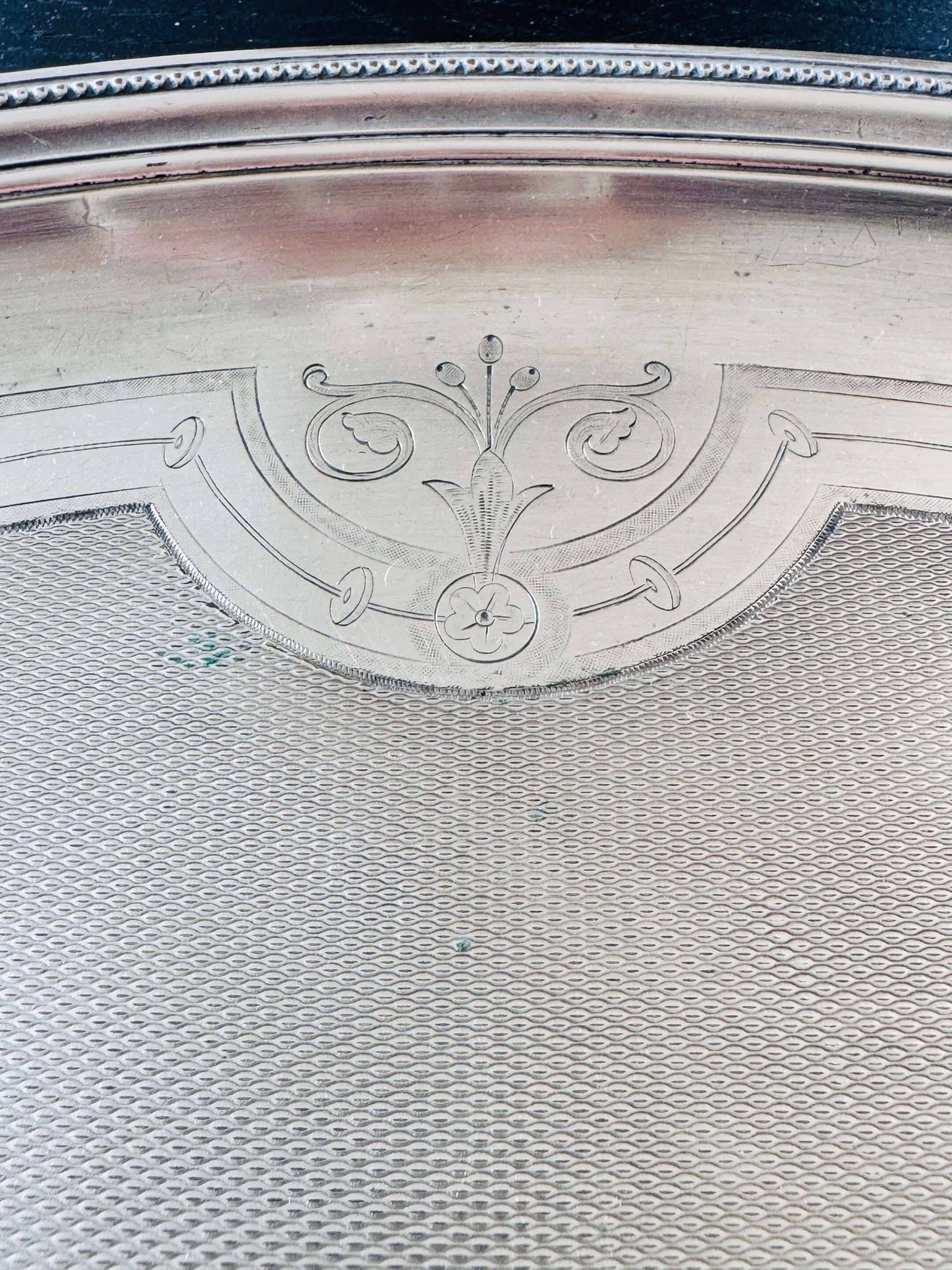 Christofle, serving tray 1900