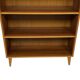 Vintage large teak bookcase Danish design from the 60s