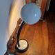 Black and white vintage desk lamp