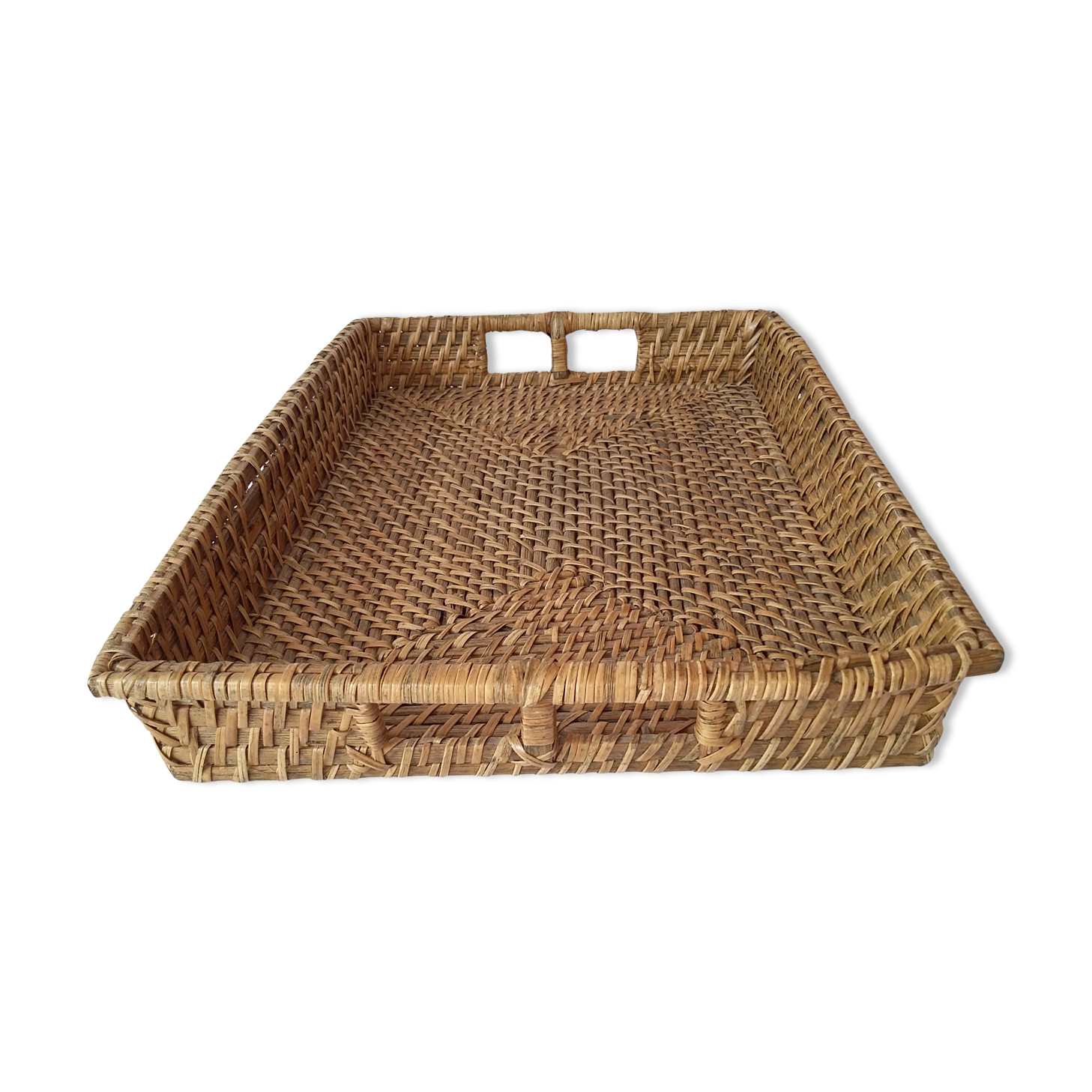 Wicker tray