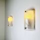 Murano Ice Frosted Glass Wall Lamps By Kalmar Franken, Austria Circa 1960S