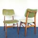 Paire de chaises scandinaves des années 50