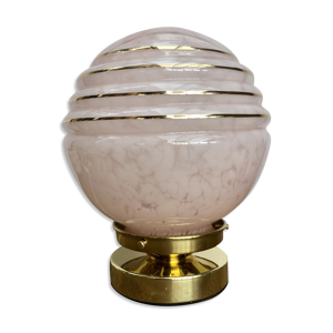 Lampe à poser globe