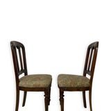 Ensemble de quatre chaises de style Umbertine