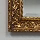 Miroir ancien en bois doré, style néoclassique, 19ème siècle