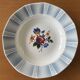 6 antique deep plates in Sarreguemines earthenware