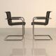 Ensemble de 4 chaises "D41" par Jean Prouvé pour Tecta 80's
