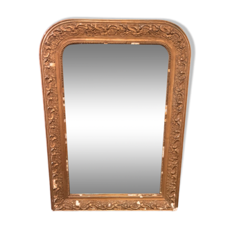 Miroir vintage doré style Louis XV