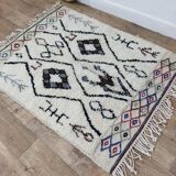 Tapis Berbère Marocain Artisanal 142 X 108 CM