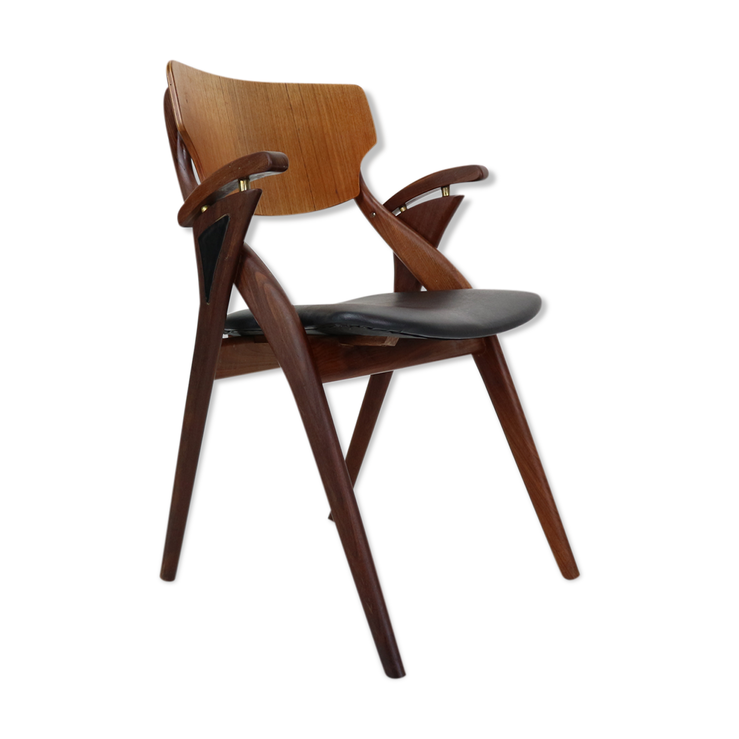 Teak Chair by Arne Hovmand-Olsen for Mogens Kold Møbelfabrik, 1960s