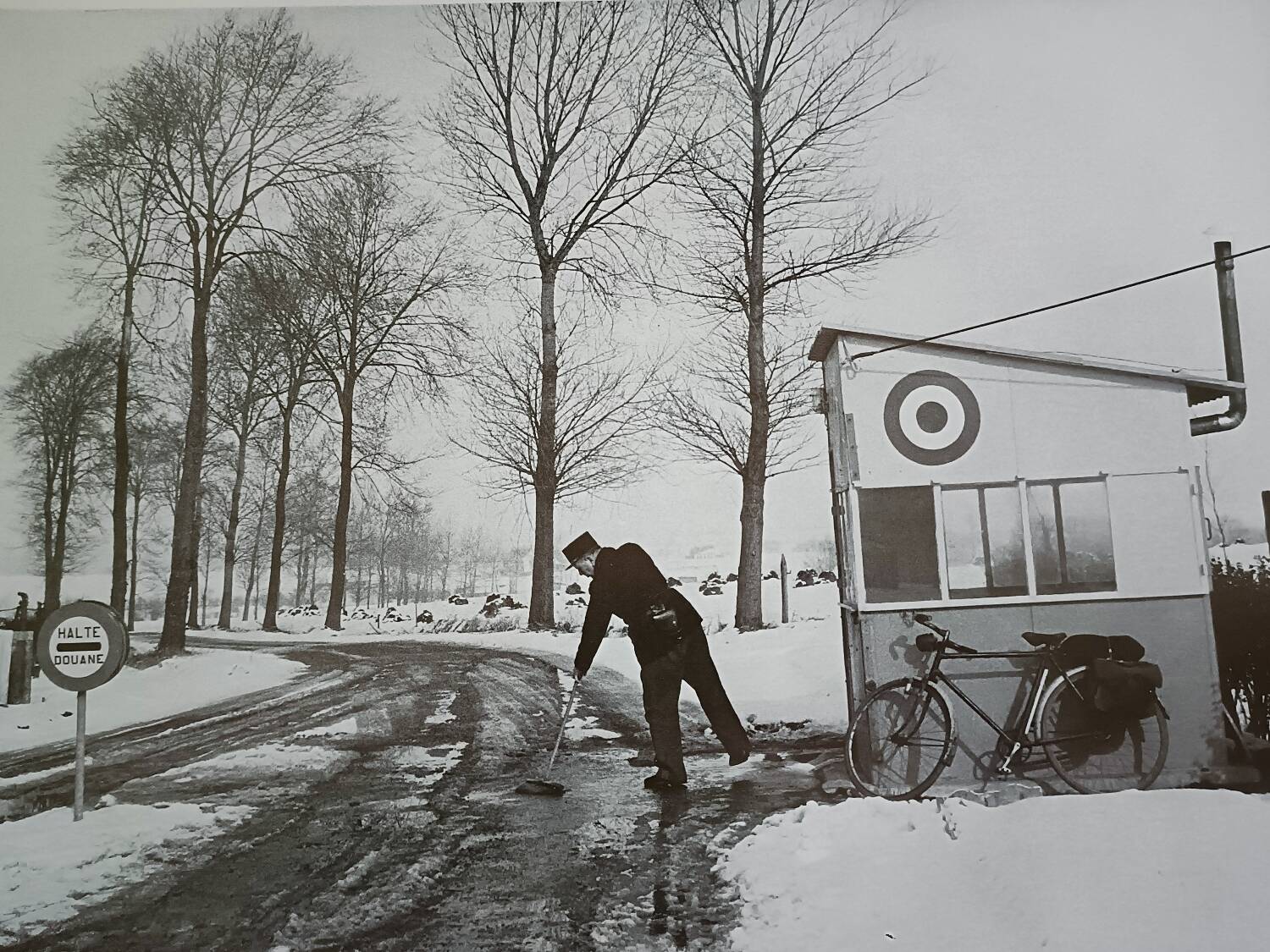Original poster for the Cartier-Bresson exhibition, 1970