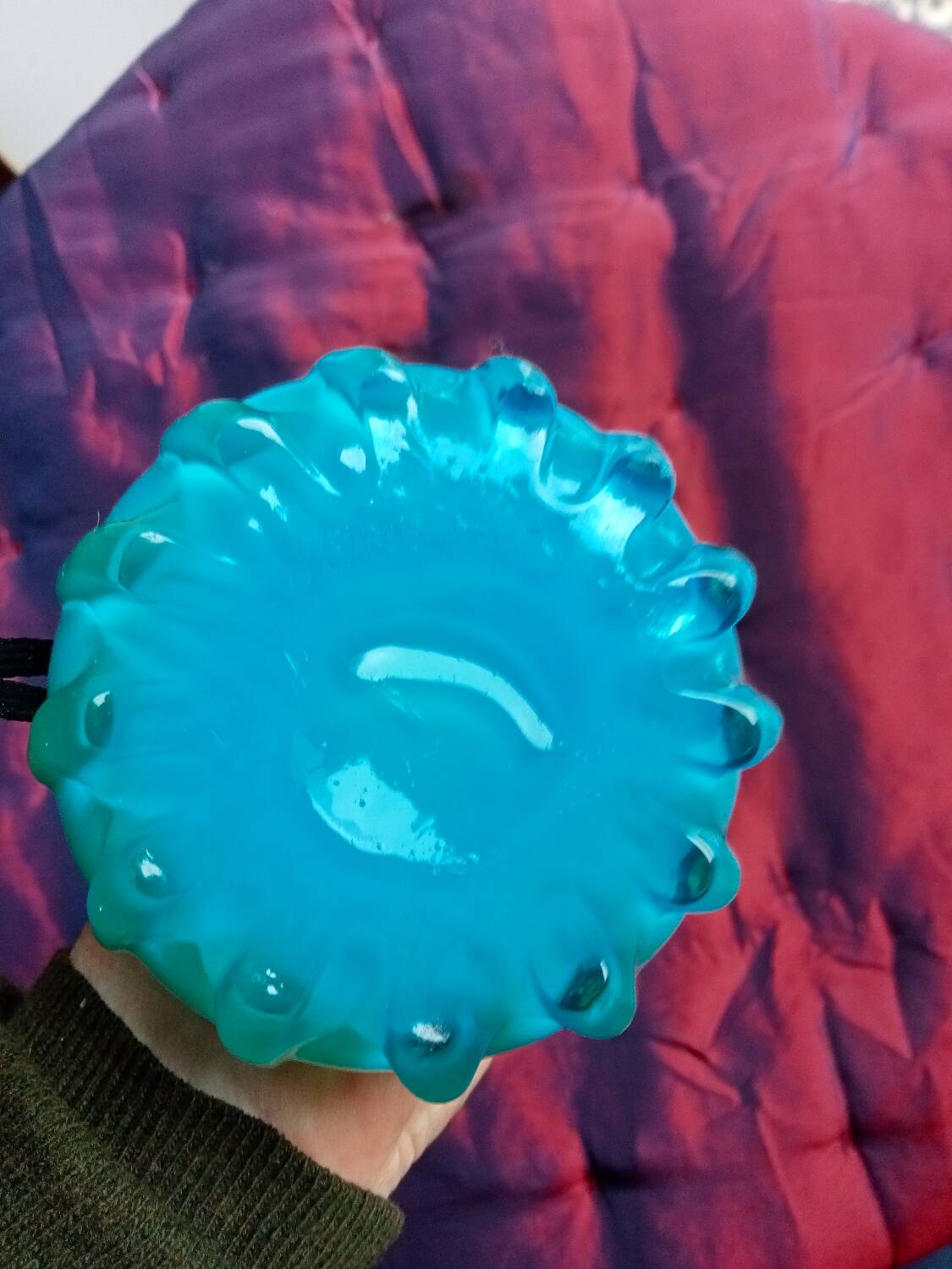 Murano glass vase