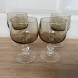 Set of 4 Luminarc liqueur glasses, Domaine model